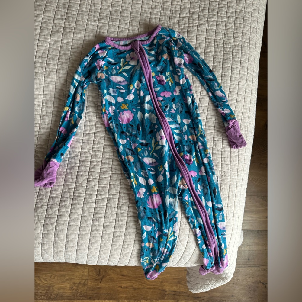Little Sleepies zip-up pajama